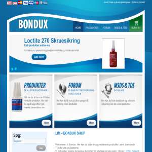 Bondux - kdeolie, smreolie, industrilim og silikone produkter